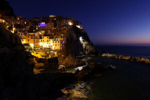 Manarola at night